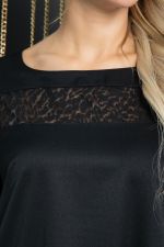 Платье Роскошный выход (черное) П11667 LT Collection