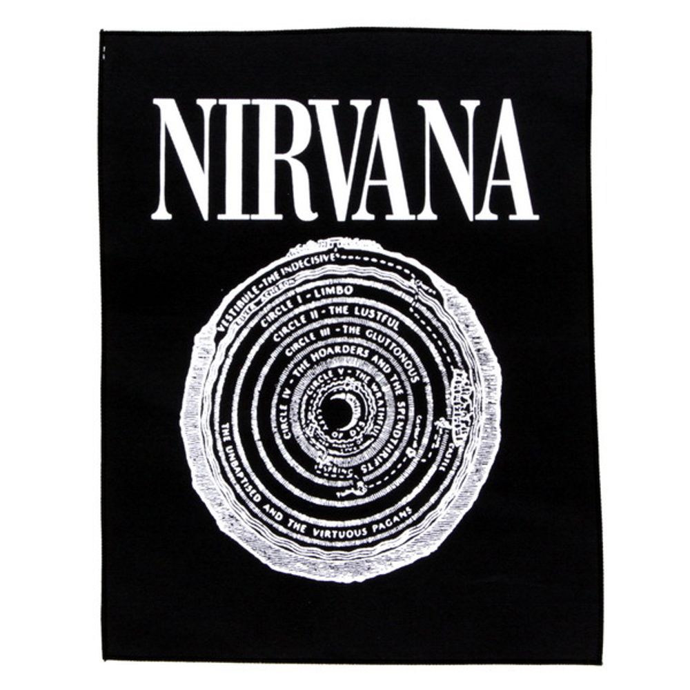 Нашивка спиновая Nirvana