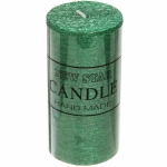 Свеча «New Star» 5*10см цвет изумрудный ZD-073