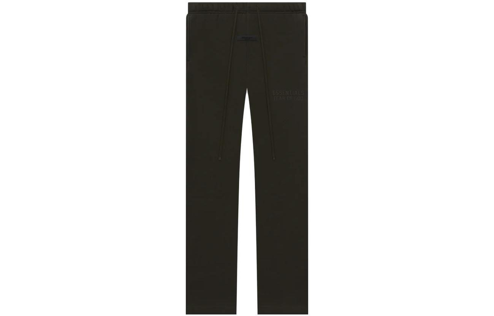 Штаны Fear of God Essentials SS23 Relaxed Sweatpants Off Black Logo, FOG-SS23-007