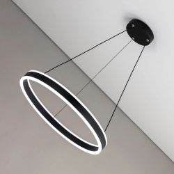 Citilux Дуэт CL719501 LED Люстра подвесная с пультом Чёрная