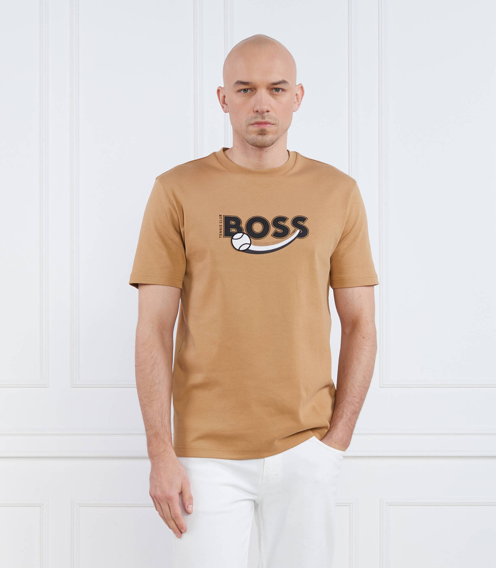 Футболка Tiburt 348 BOSS BLACK - светло-коричневый(50486205)