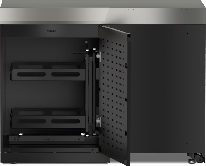 Модуль для хранения угловой Miele Dreams – Corner XXL сталь