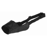 Намордник для собак Trixie Polyester, размер S-M, размер 3x12x19.5см., черный