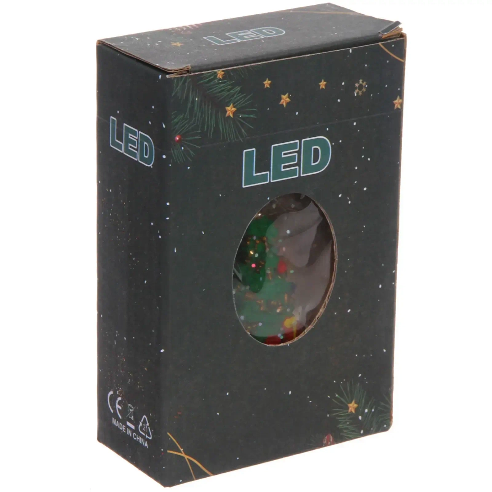 Сувенир с подсветкой «Ёлочка-Яркая красавица» 8,5*4*12 см