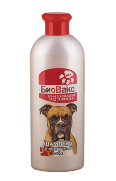 БиоВакс Шампунь для собак жесткошерстных 355 мл.