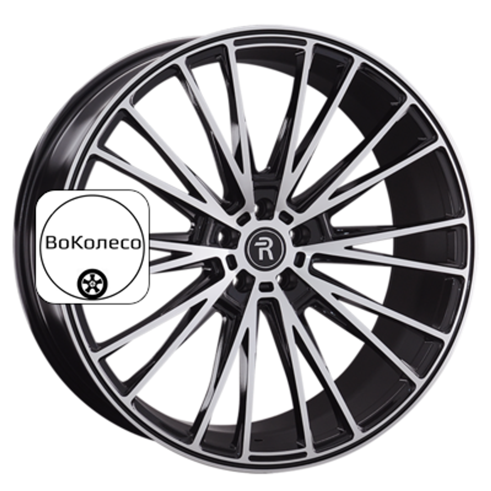 9x22/5x108 ET38,5 D63,3 V101 BKF (конус, C570) Replay