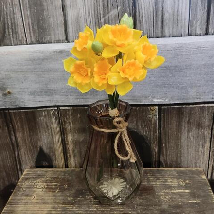 Букет нарциссы, искусственные силикон