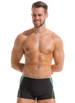 Плавки с цветными вставками по бокам (Размер: XL) (Цвет: черный)