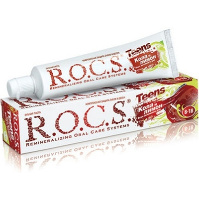 З/п ROCS TEENS Кола и лимон74 г.8-18лет