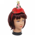 Ободок карнавальный с подсветкой «Колпак с звездой»