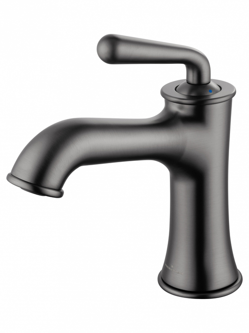 Смеситель для раковины WONZON & WOGHAND STEAM, Темный графит (WW-88139008-BGM)