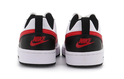 Женские кроссовки Nike Court Borough Low 2 'Summit White University Red' BQ5448-110