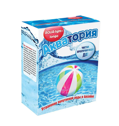 Акватория AQUA-light-longo 500г гранулы для осветления воды в бассейне