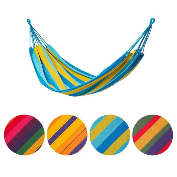 Гамак Helios тканевый 200х100см без планок (HS-G-BP-200х100)