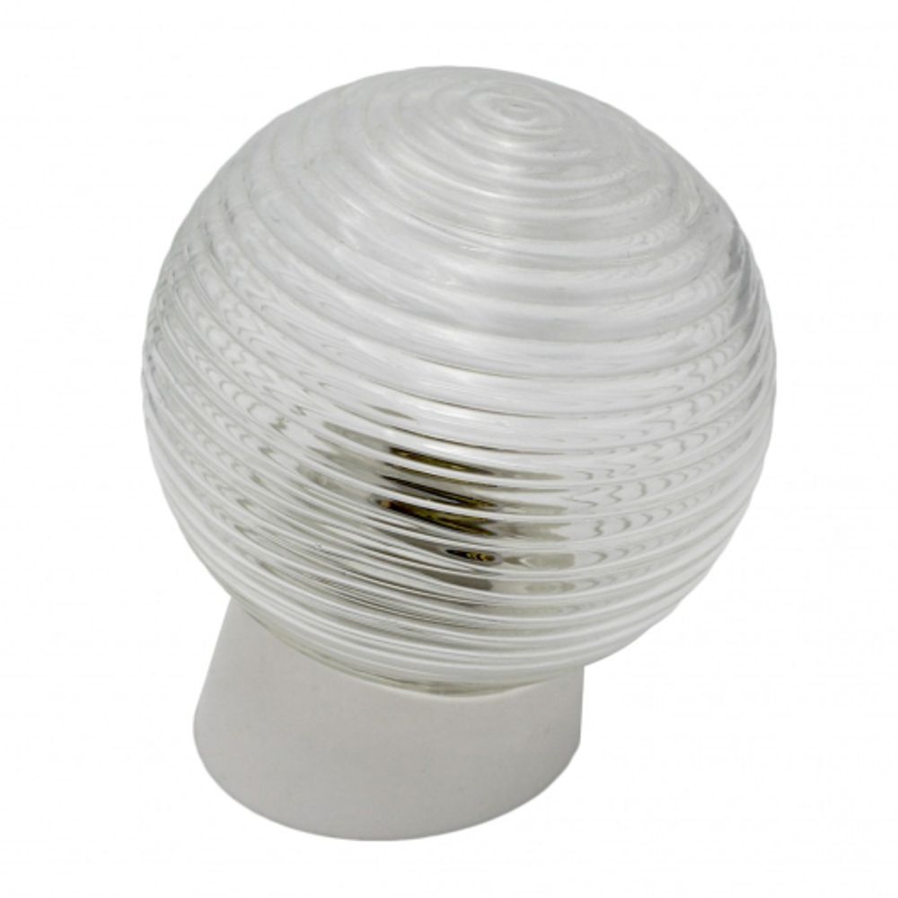 Светильник ЭРА НБП 01-60-004 с наклонным основанием Гранат стекло IP20 E27 max 60Вт D150 шар | Светильники ЖКХ IP20