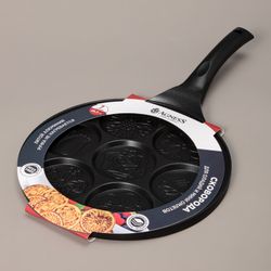 СКОВОРОДА AGNESS ДЛЯ ОЛАДИЙ С АНТИПРИГАР.ПОКРЫТИЕМ ДИАМЕТР=26.5 СМ