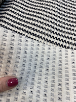 Ткань ШАНЕЛЬ (Италия) 100% хлопок ш-145 см цена за 1 м