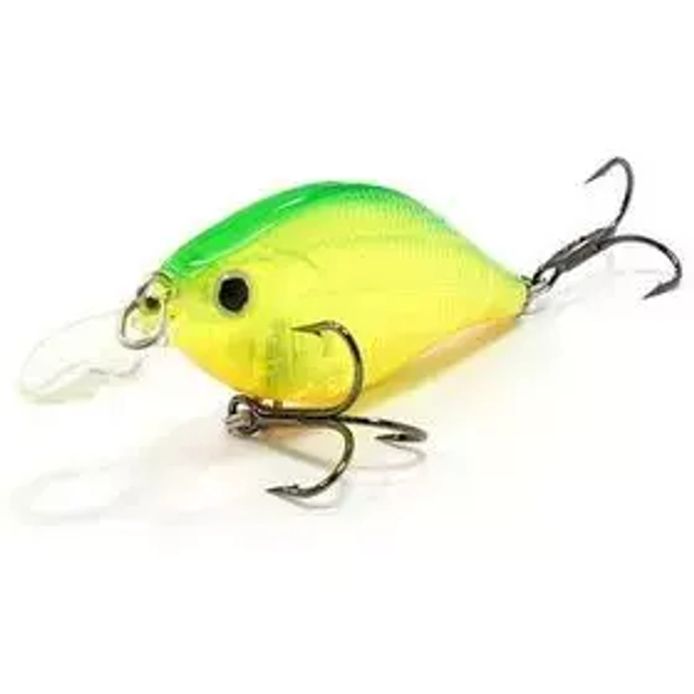 Воблер Lucky Craft Wobty 53F 123 Ghost Lime Chart