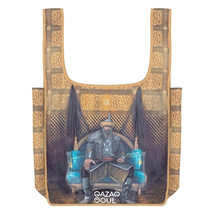 Шоппер QAZAQ SOUL складной полиэстер Тақ