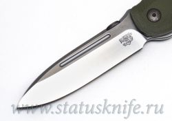 Нож Bob Terzuola Compact Tactical Folder OD Greenфотография - 2
