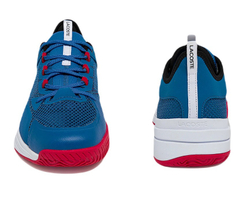 Мужские кроссовки теннисные Lacoste SPORT AG-LT21 Ultra - blue/white