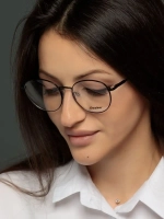 Оправа для очков женская брендовая металл