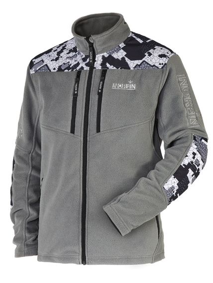 Куртка флисовая Norfin GLACIER CAMO 02 р.M