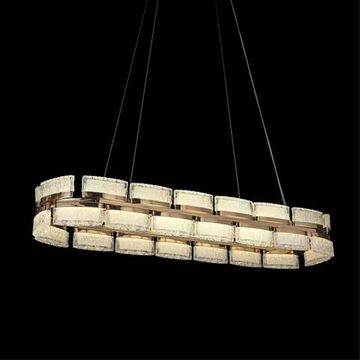Люстра подвесная LED 180W 3000К/4000K/6000К APL.093.03.180 шампань Theothila Aployt