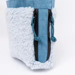 Сумка Якорь Сборка-мини 24 голубая шерпа / голубой катион