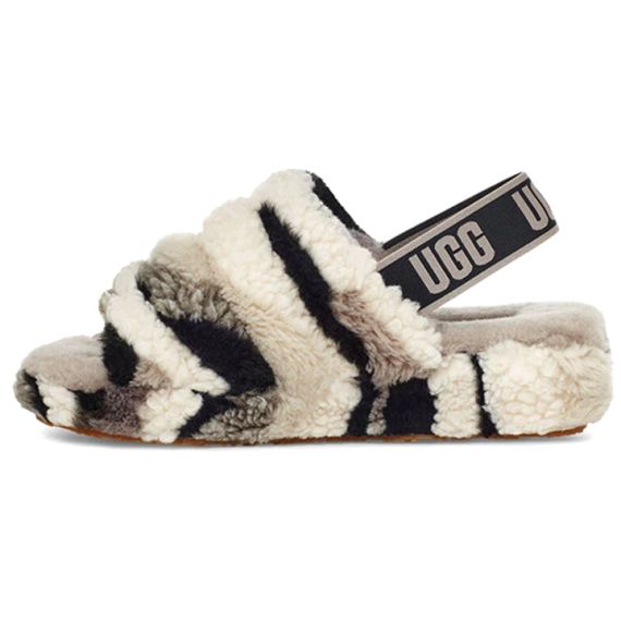 Ugg Fluff Yeah 'Black Grey'