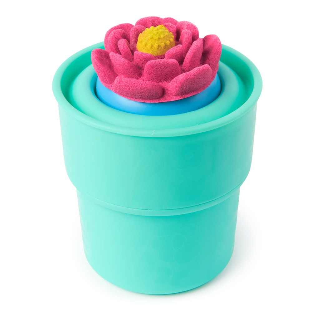 Kinetic Sand - Кинетический песок ЦВЕТОК Набор с неоновым песком 20149734