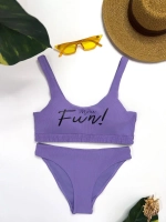 раздельный купальник в рубчик 3 в 1 с шортами и топом