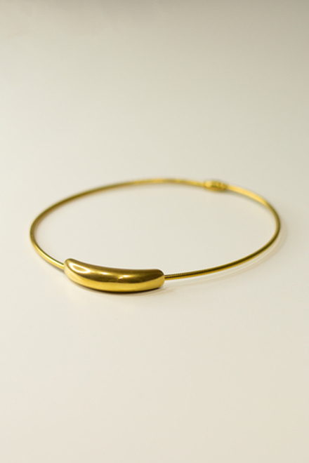 Ожерелье с позолотой