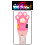 Ручка шариковая, автоматическая, 4в1, Basir, 4-рех цветная, серия "Лапки", с фонариком, с резиновой фигуркой, 36 шт