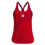 ОДЕЖДА ДЛЯ ТЕННИСА Девочки, Майка BIDI BADU PROTECTED LEAFS .