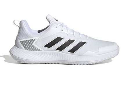 Мужские кроссовки теннисные Adidas Defiant Speed - footwear white/core black/matte silver