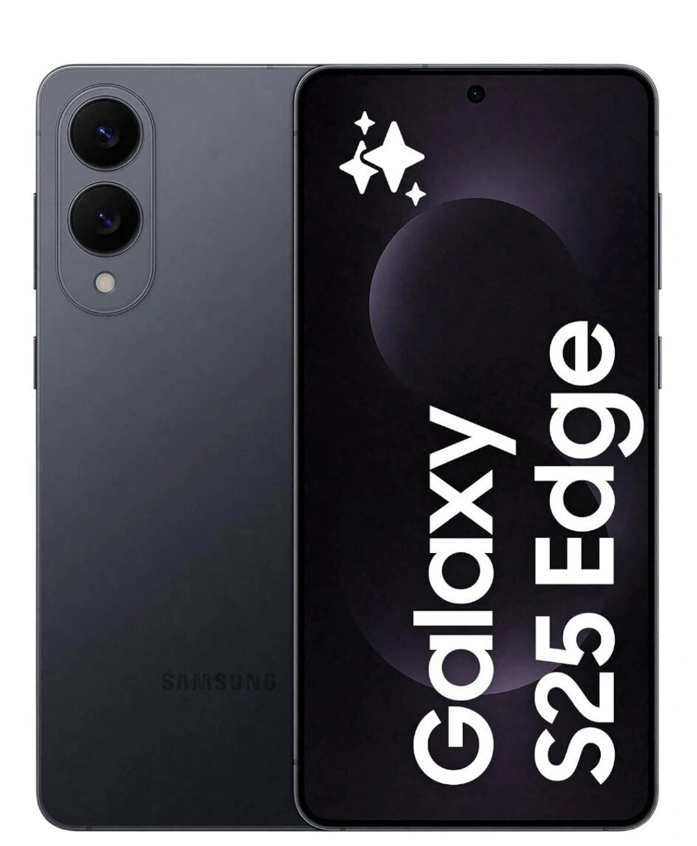 Смартфон Samsung Galaxy S25 Edge 5G 12/512Gb, Titanium Jetblack (SM-S937B)