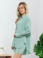 Рубашка Сиеста-5 Виотекс СВЕТЛО-ЗЕЛЕНЫЙ