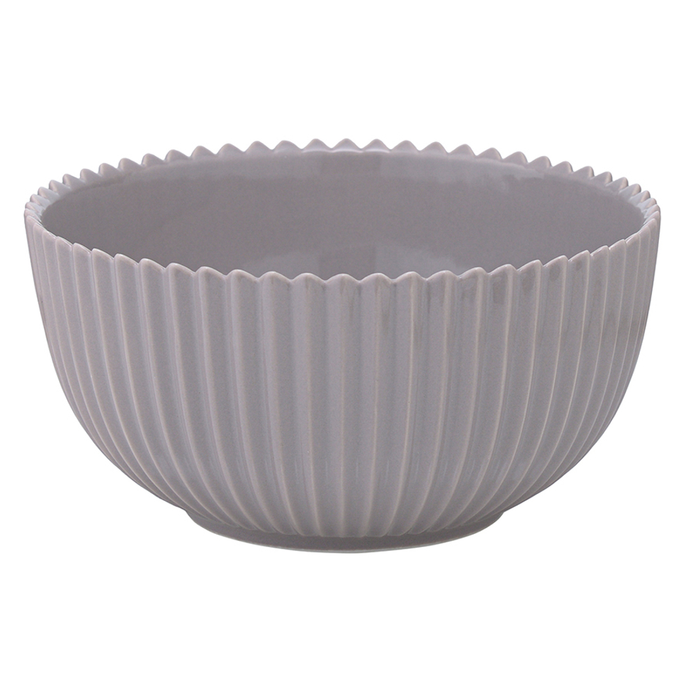 Набор из двух салатников темно-серого цвета из коллекции edge, 650 мл