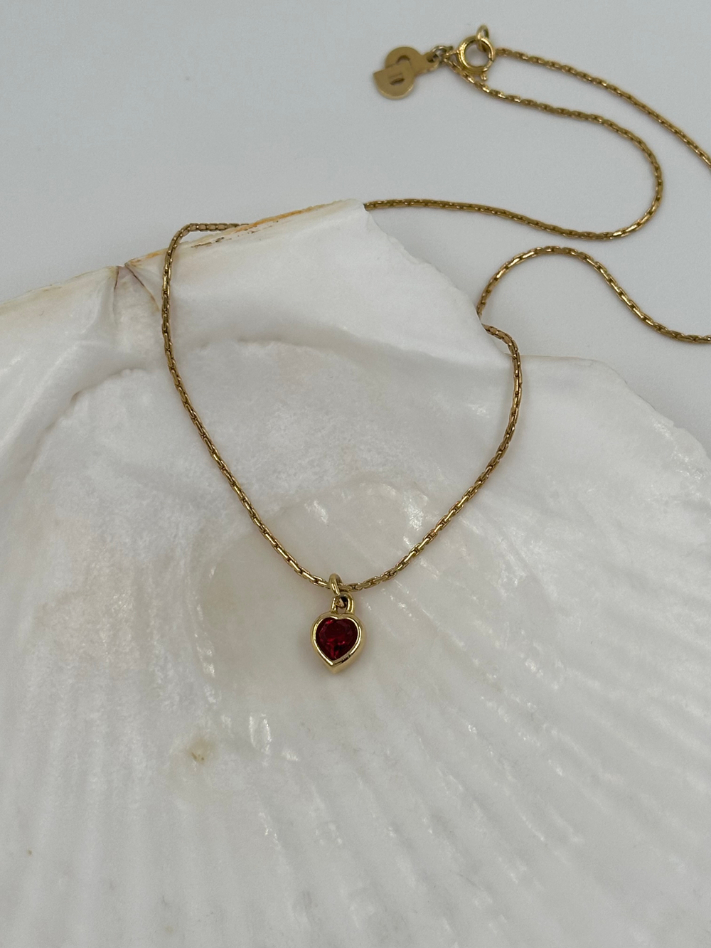 Миниатюрный кулон Сердце Christian Dior