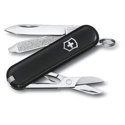 Нож перочинный Victorinox Classic Dark Illusion черный  (0.6223.3G)