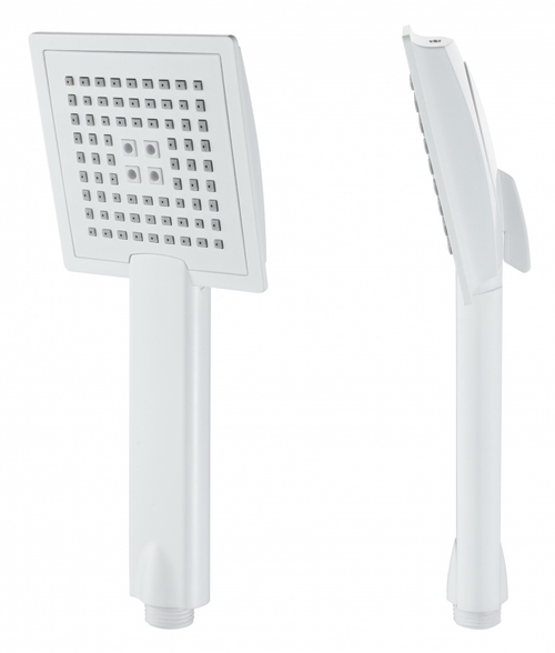 Лейка для душа (3 режима) КВАДРАТ белый ViEiR (40/1шт)