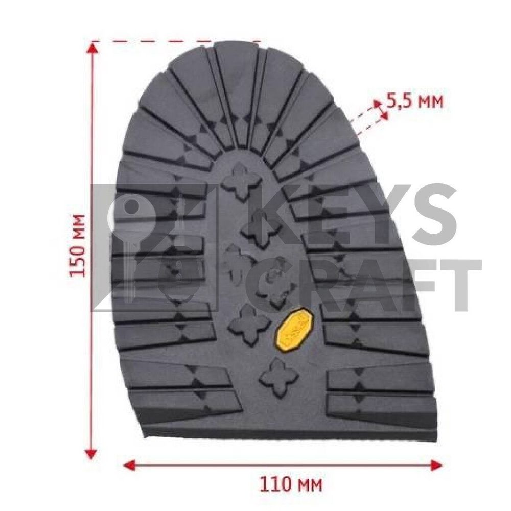 Профилактика №518S BISSELL мягкая 518S ТАНК 5 мм женсная черный BLACK (2) &quot;желтый логотип&quot; 15021