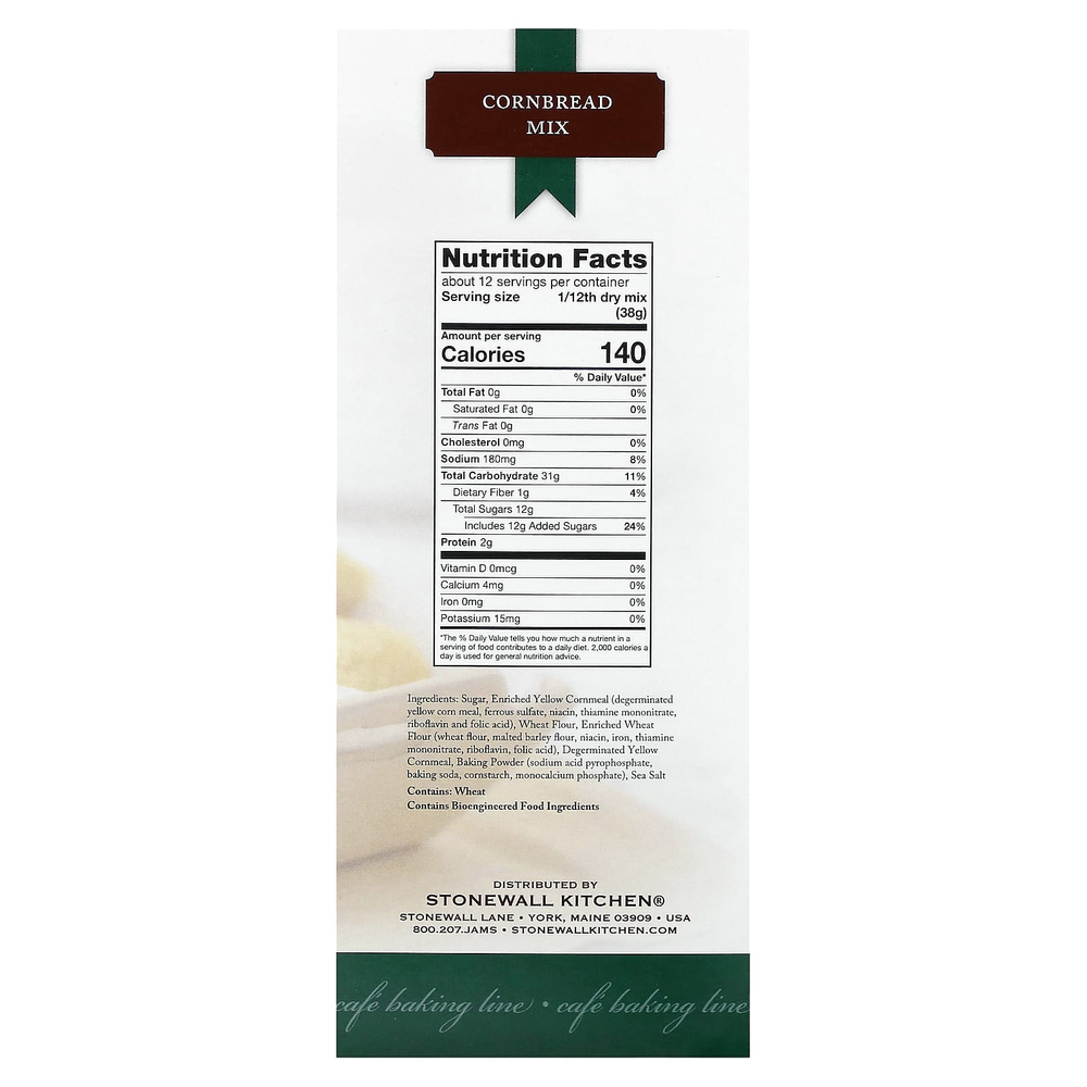 Stonewall Kitchen, смесь для кукурузного хлеба, 453,6 г (16 унций)