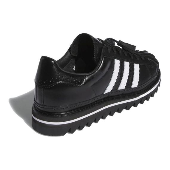 Кроссовки adidas originals SUPERSTAR для скейтборда Низкие Кроссовки Черные Унисекс