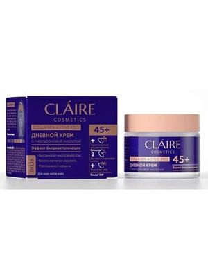 CLAIRE Дневной крем 45 Collagen Active Pro 50 мл