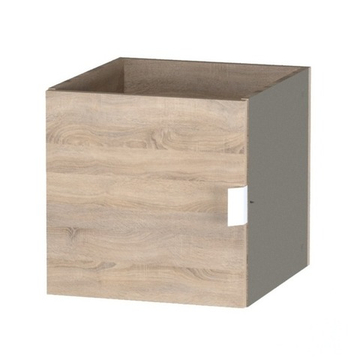 Фора модуль с дверцей, ручка металл, 33*33*37 см, дуб беленый