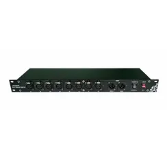 STAGE4 Split Toggle Front RE Рэковый DMX-сплиттер / 1U / Оптическая развязка портов / RDM / 1 вход и