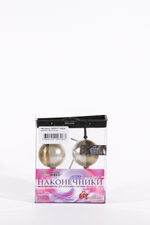 Наконечник АМ Жемчуг 16мм, старое золото